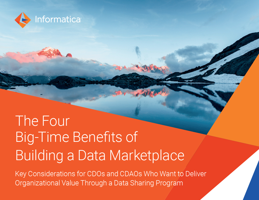 The Four Big-Time Benefits of  Building a Data Marketplace