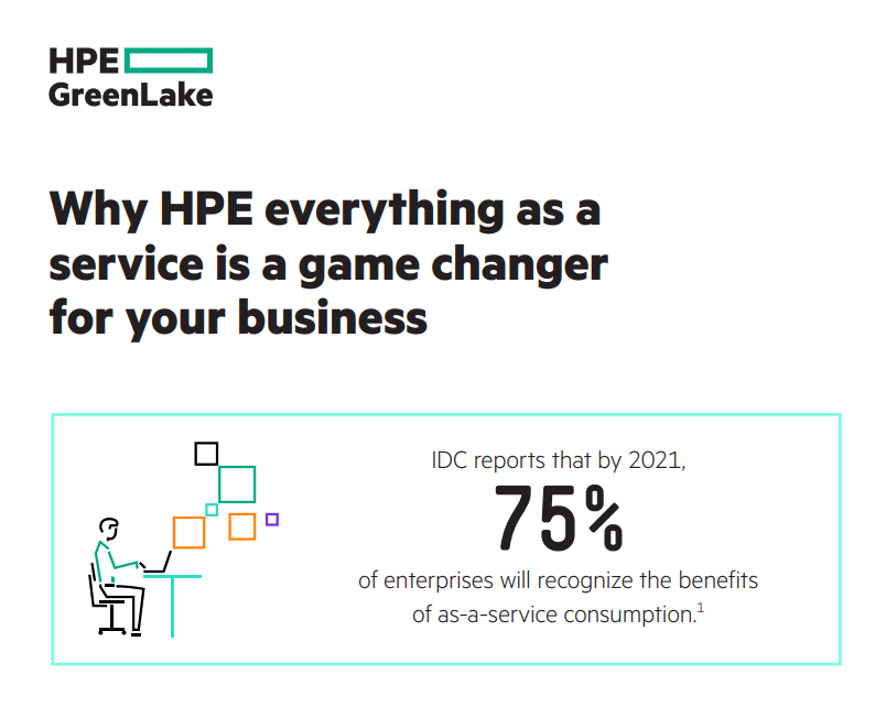 Why HPE everything as a service is a game changer for your business