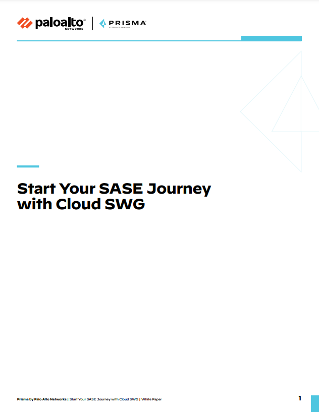 Start Your SASE Journey with Cloud SWG