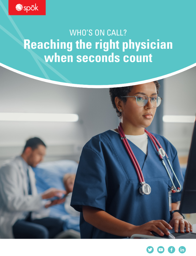 Who’s on call? Reaching the right physician when seconds count