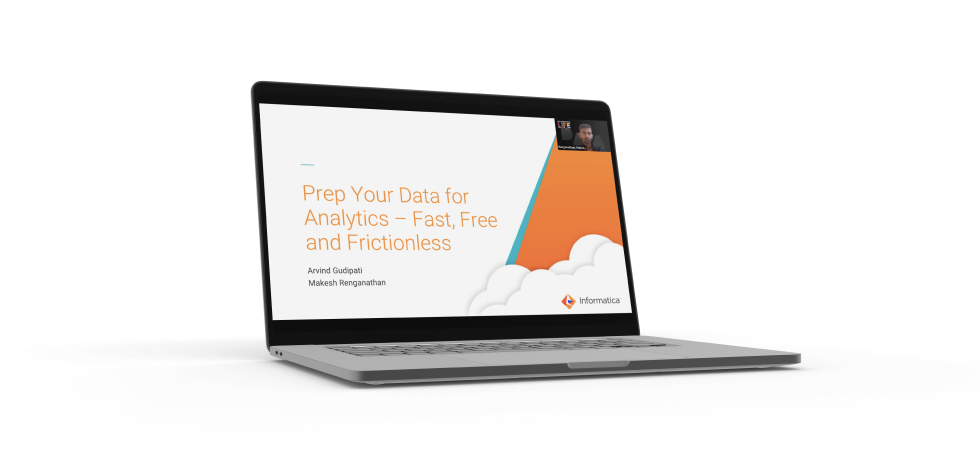 WEBINAR: Prep Your Data for Analytics Fast, Frictionless and Free