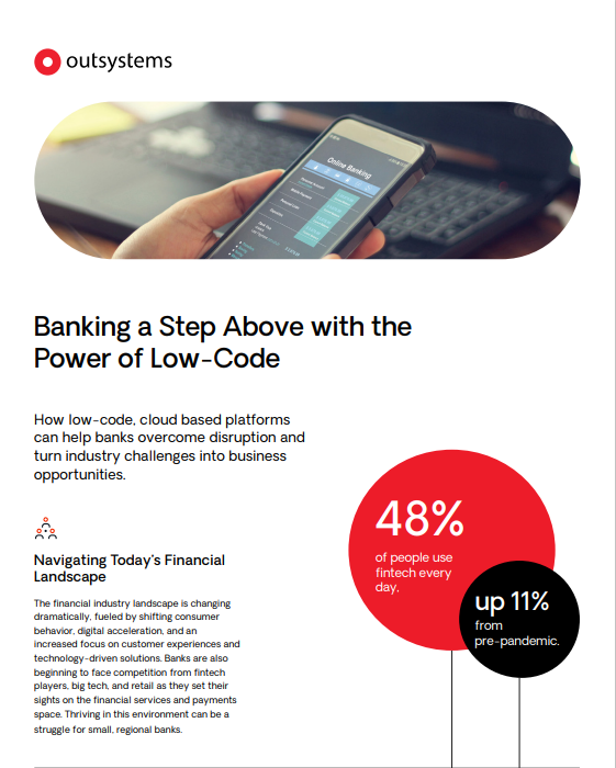 Banking a Step Above with the Power of Low-Code