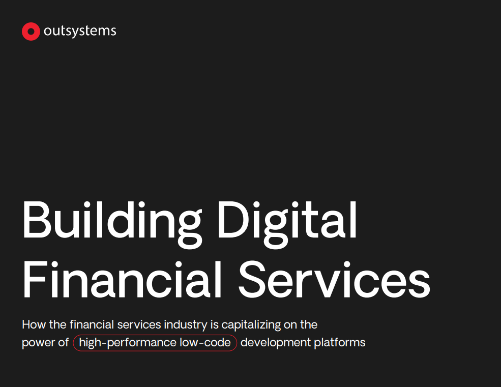 Building Digital Financial Services with Low-Code