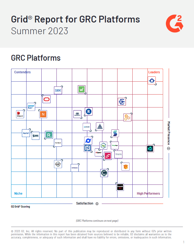 Grid® Report for GRC Platforms: Summer 2023