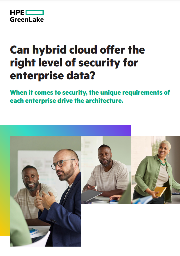 Can hybrid cloud offer the right level of security for enterprise data?