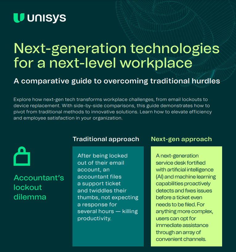 Next-generation technologies for a next-level workplace