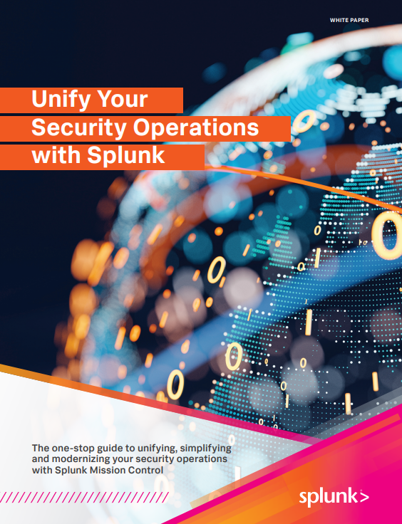 Unify Your Security Operations With Splunk