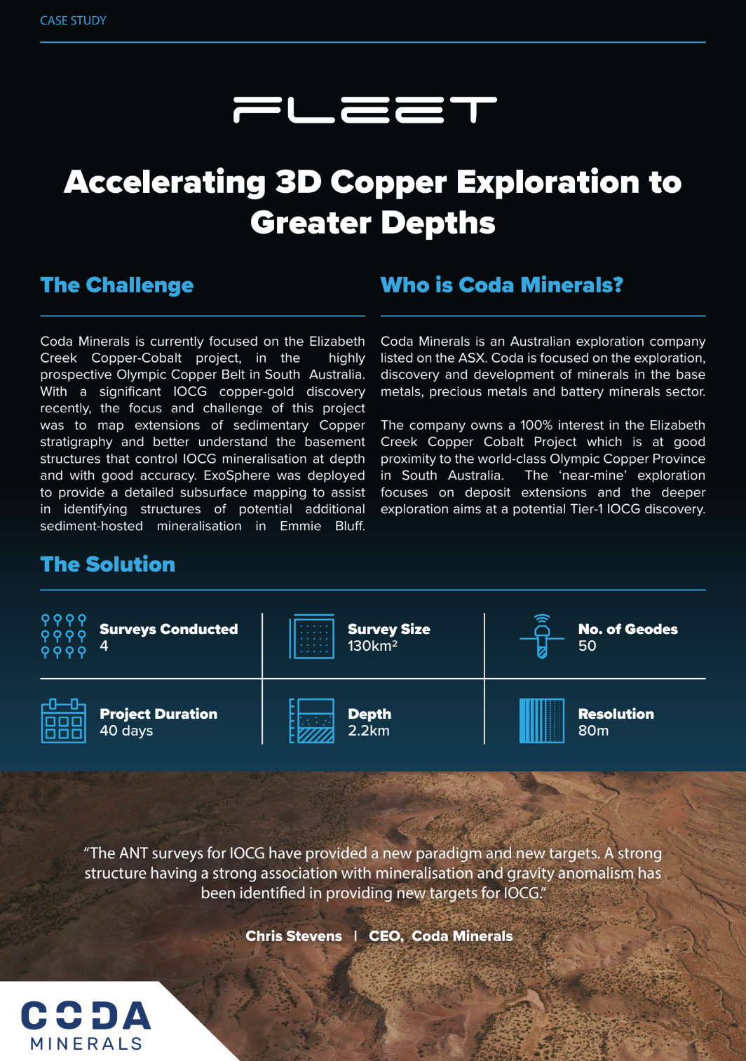 Accelerating 3D Copper Exploration to Greater Depths