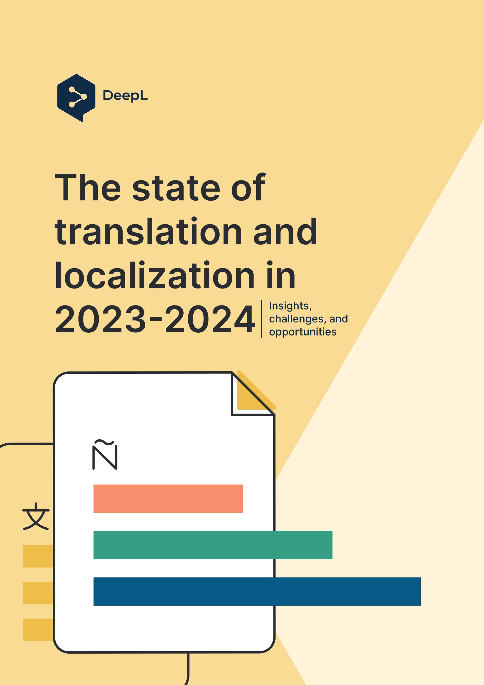 The state of translation and localization in 2023-2024