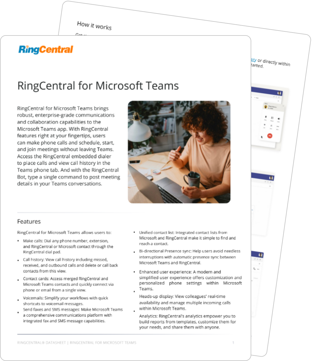 RingCentral for Microsoft Teams