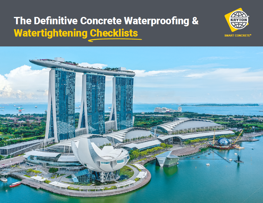 The Definitive Concrete Waterproofing & Watertightening Checklists