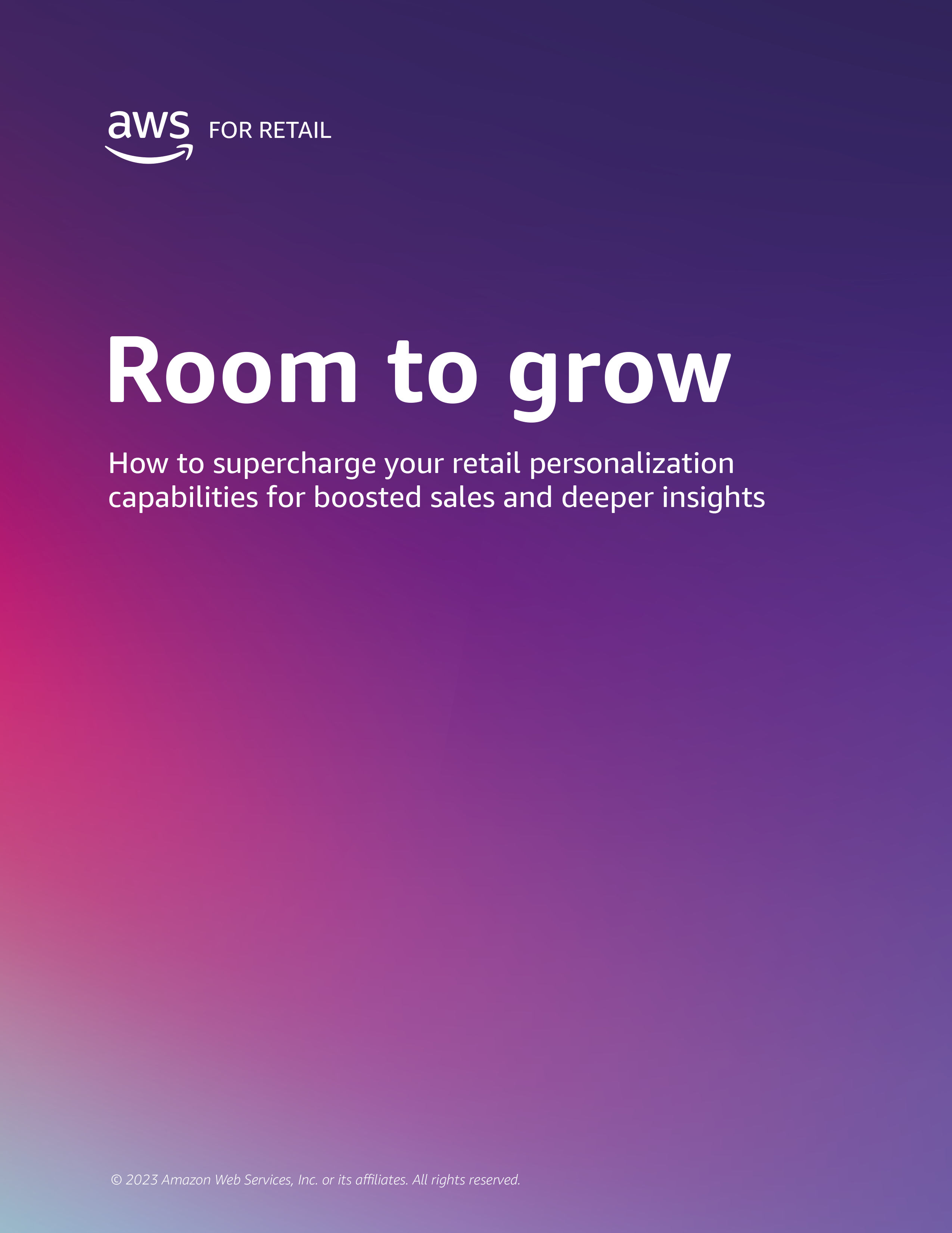 Retail personalization with AWS