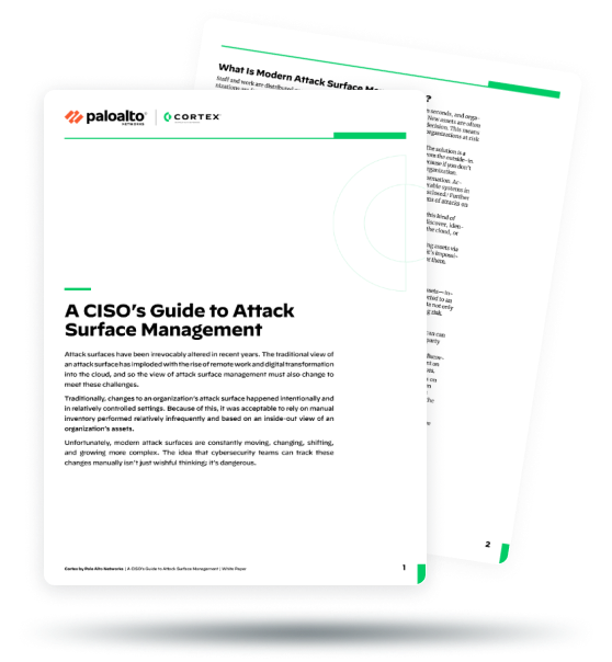 A CISO’s Guide to Attack Surface Management