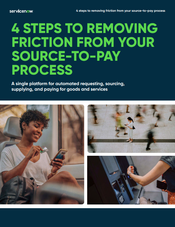 4 steps to removing friction from your source‑to‑pay process