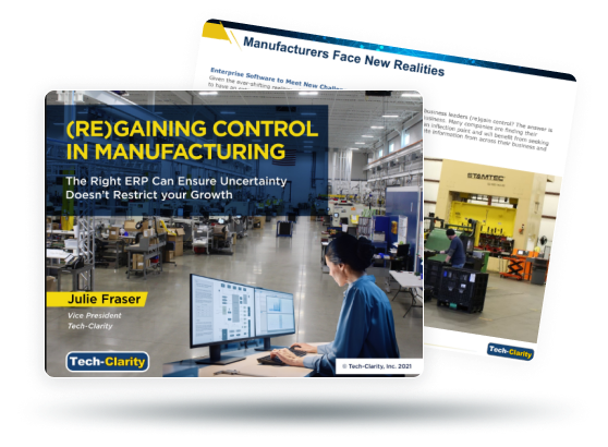 (RE)GAINING CONTROL IN MANUFACTURING