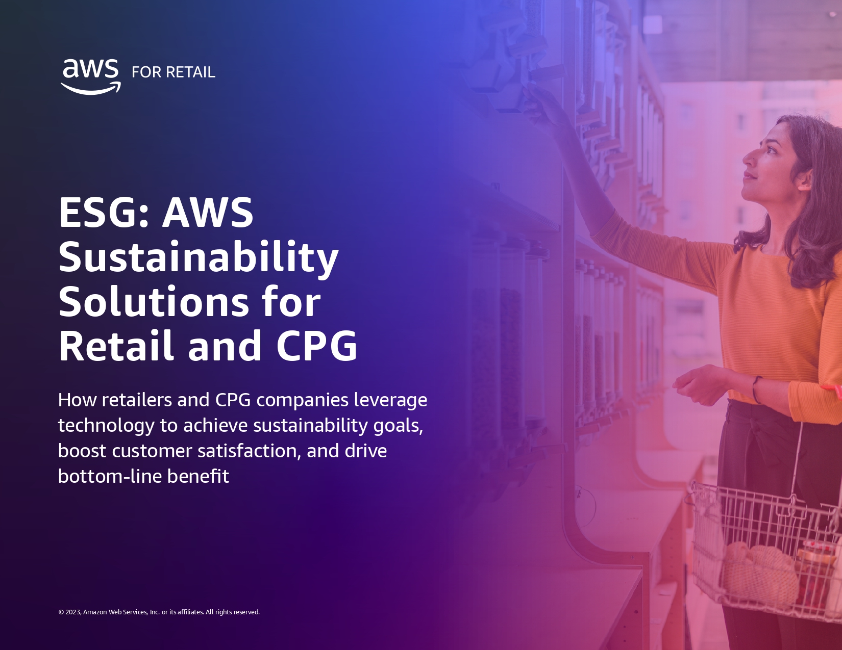 ESG: AWS sustainability solutions for retail and CPG