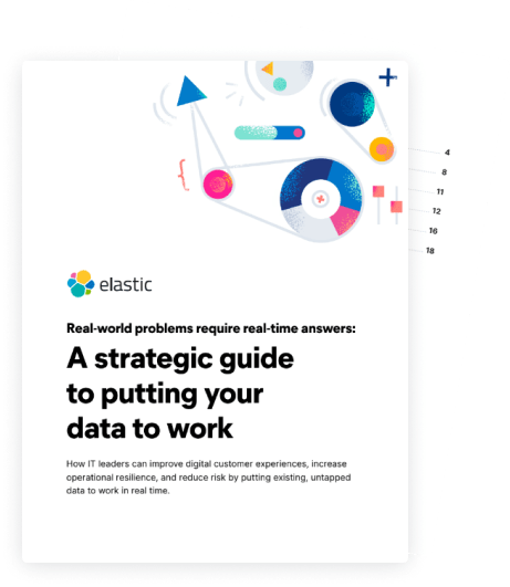 Real-world problems require real-time data: A strategic guide to putting your data to work