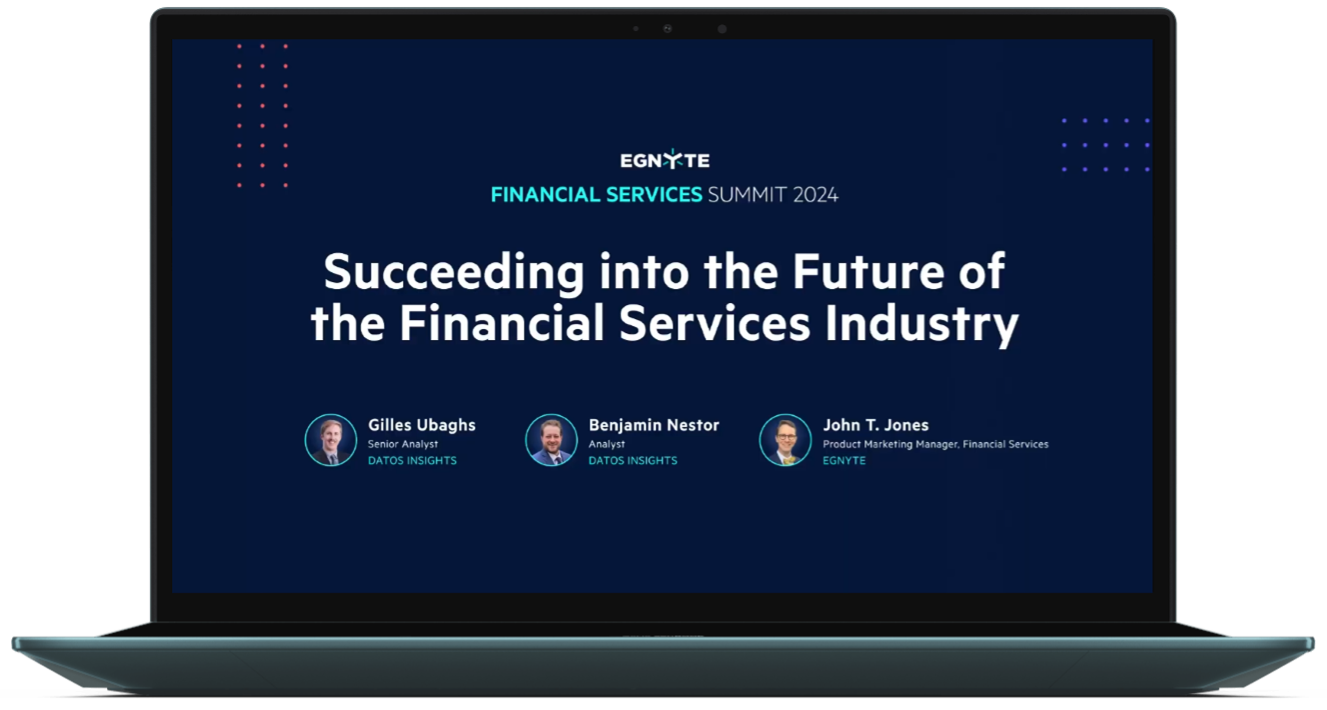 Succeeding into the Future of the Financial Services Industry