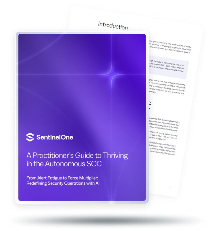 A Practitioner’s Guide to Thriving in an Autonomous SOC