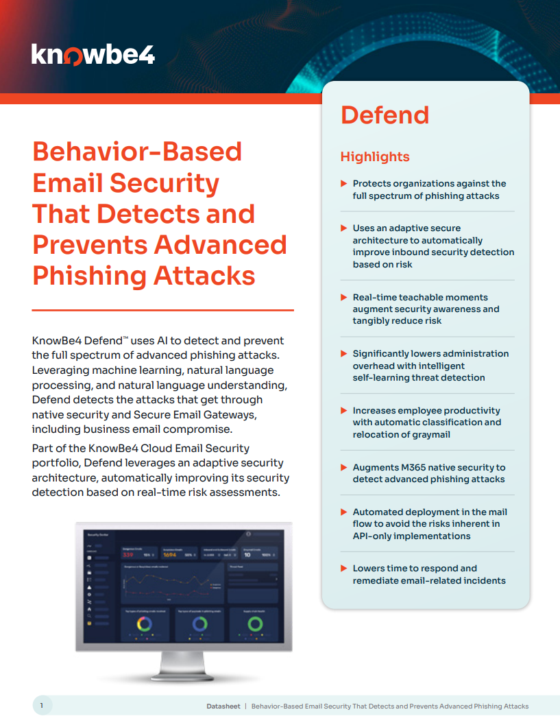 Behavior-Based Email Security That Detects and Prevents Advanced Phishing Attacks