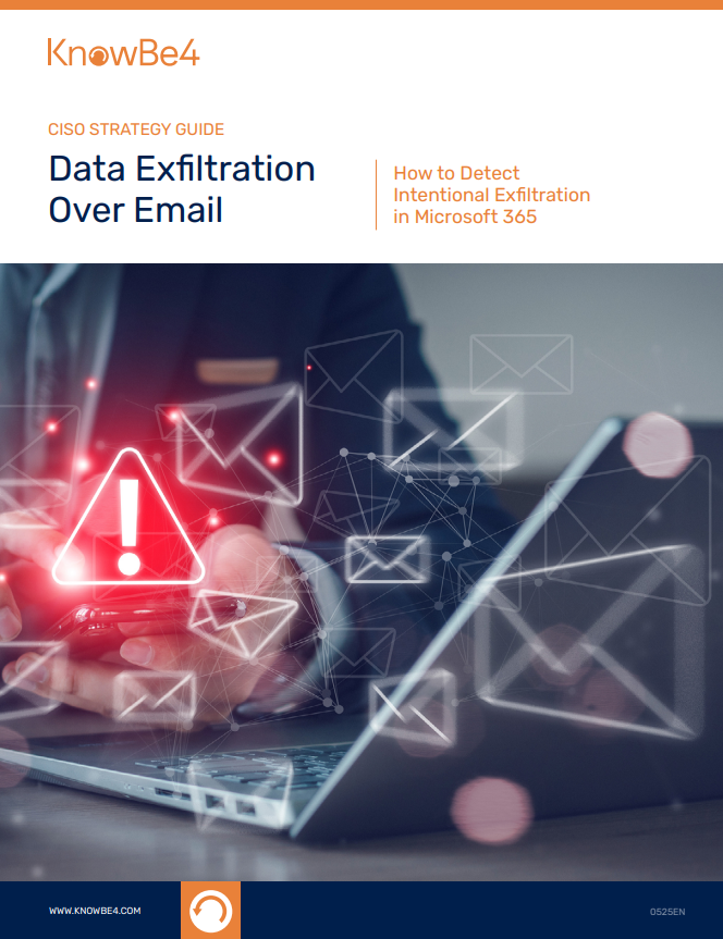 Data Exfiltration Over Email