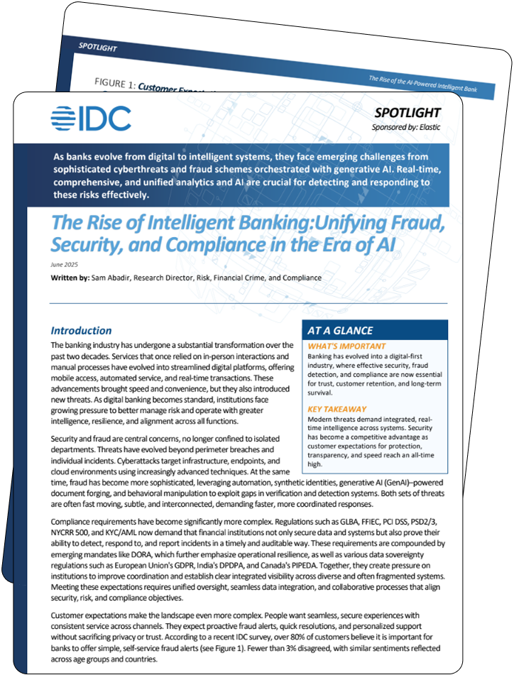 The rise of intelligent banking: Unifying fraud, security, and compliance in the era of AI