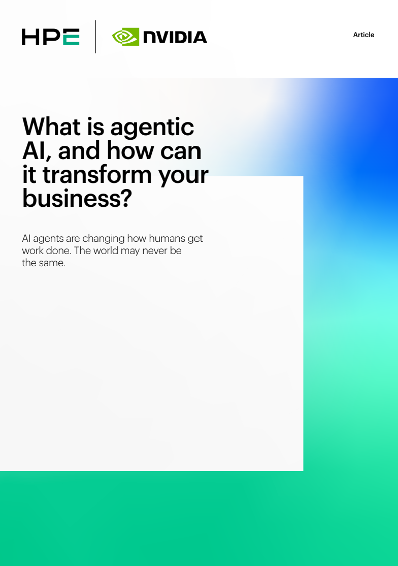 What’s agentic AI and how can it transform your business