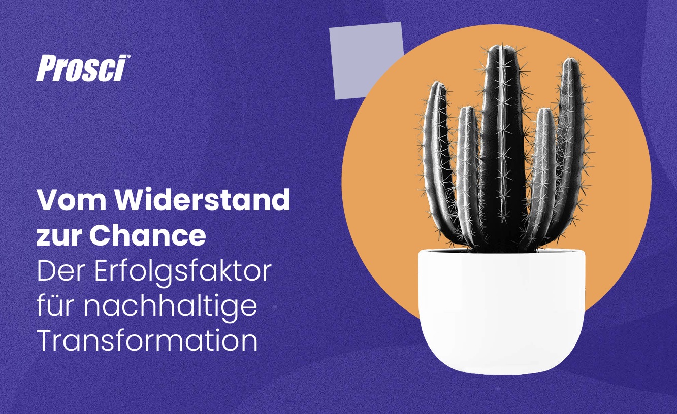 Widerstand gegen organisatorischenChange? Machen Sie ihn zu Ihrem Vorteil.