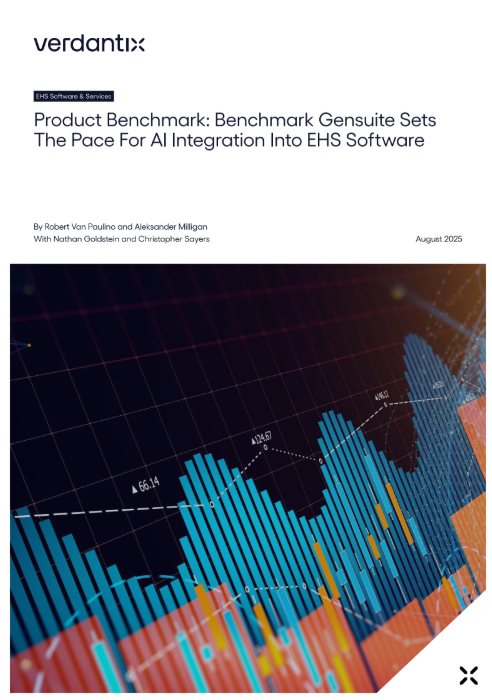 AI for EHS: Benchmark Gensuite Sets the Pace Recognized by Verdantix as an Industry Pacesetter for AI Integration