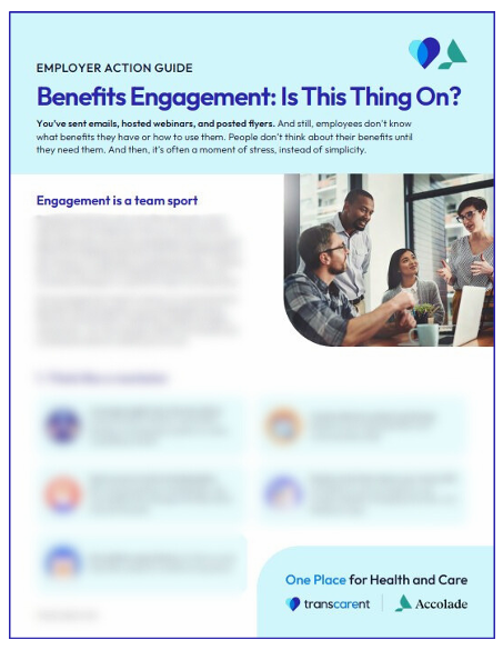 Benefits Engagement is a Team Sport Action Guide
