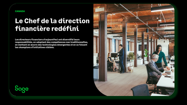 Le chef de la direction financière redéfini